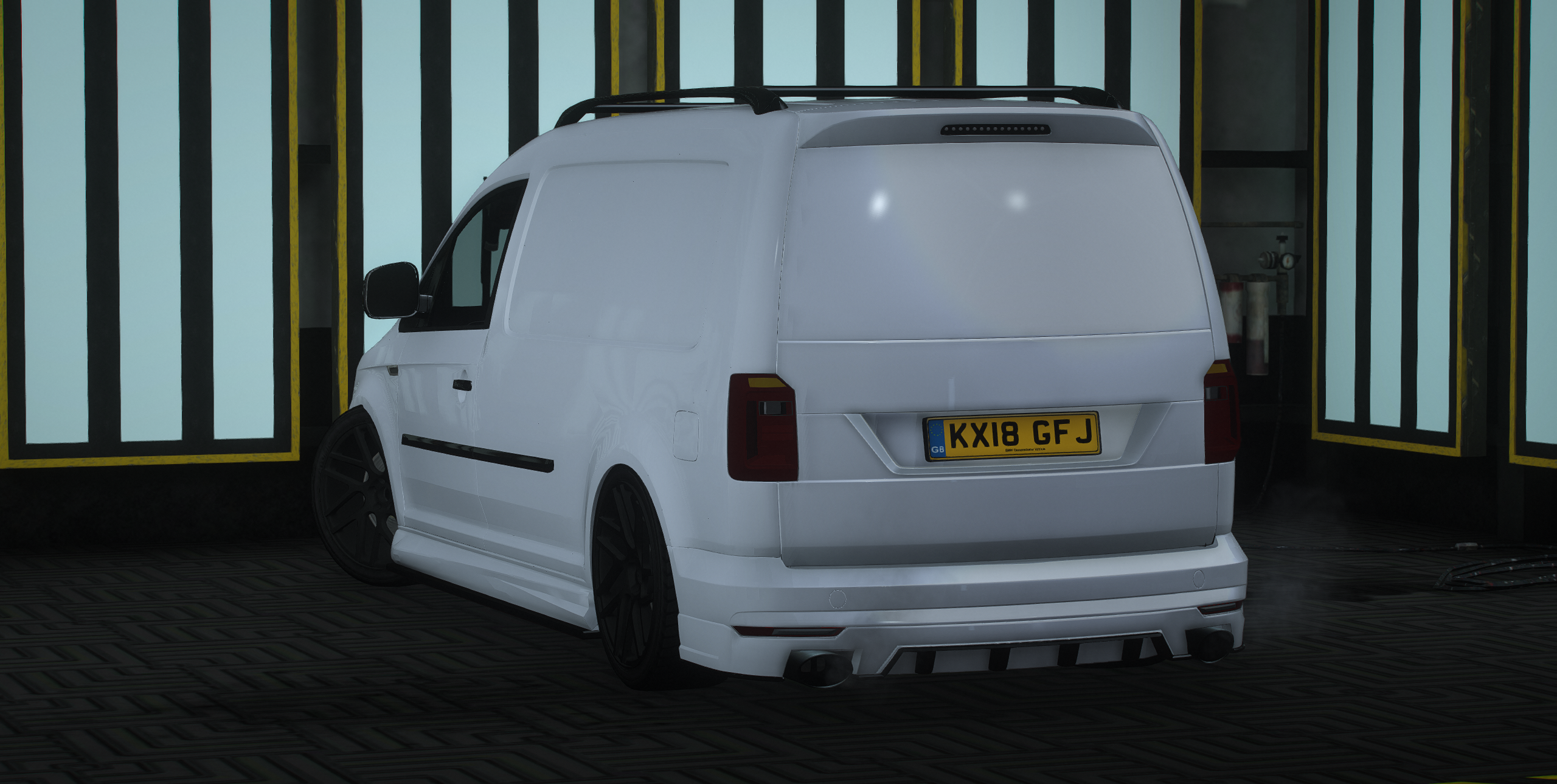 2018 VOLKSWAGEN CADDY R-LINE