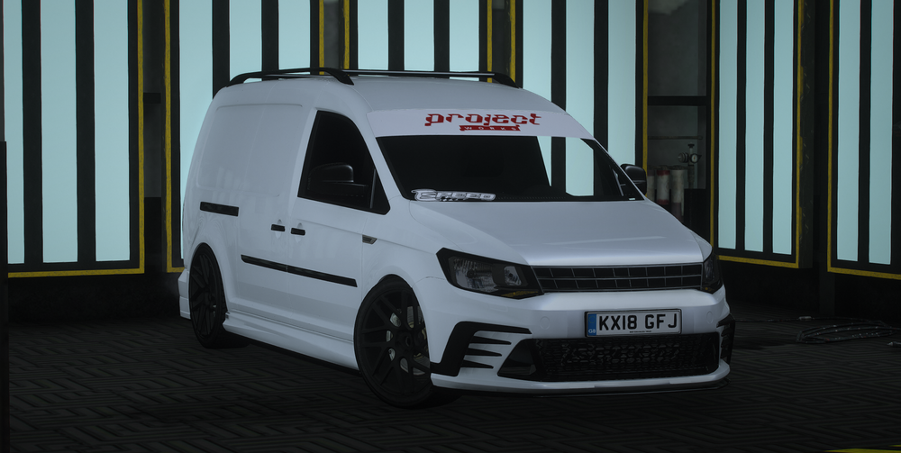 2018 VOLKSWAGEN CADDY R-LINE (DEBADGED)