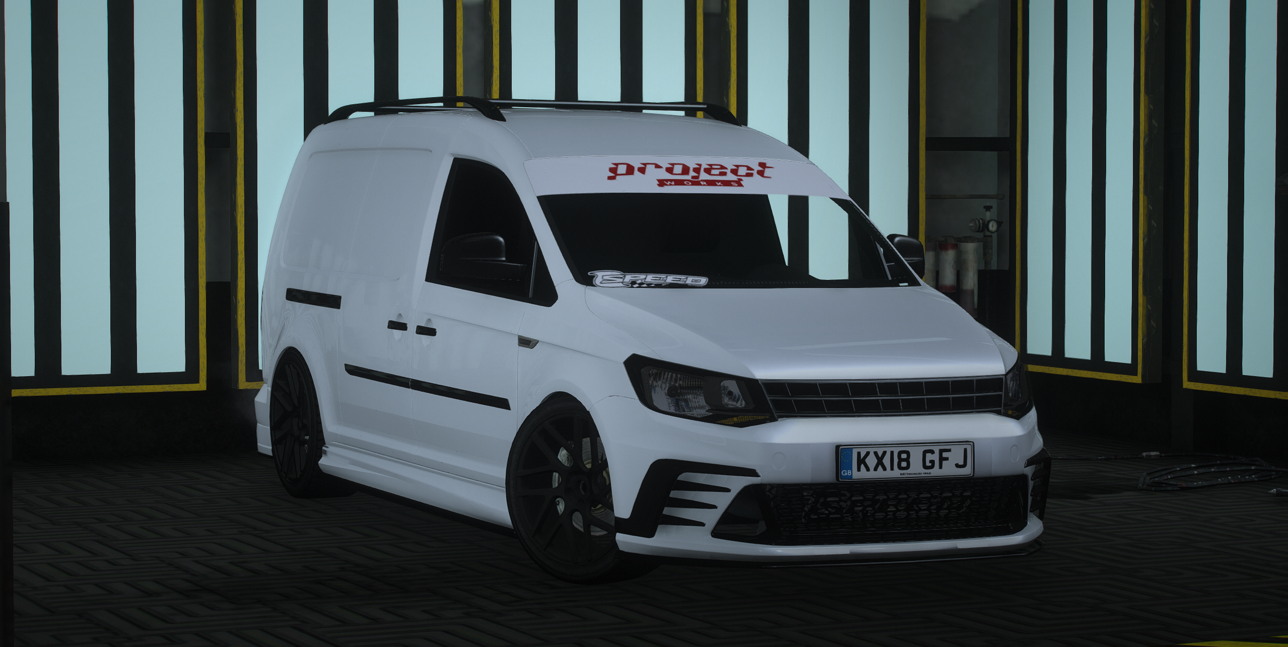2018 VOLKSWAGEN CADDY R-LINE